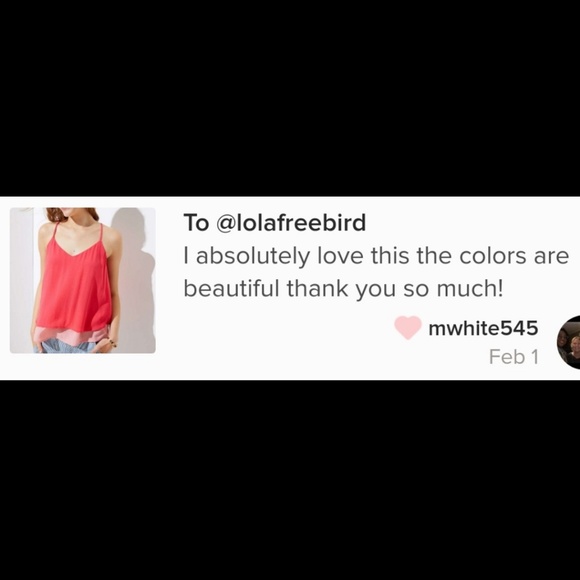 ❤️LAST ONE❤️🌿Double Layered Cami🌿 - Picture 4 of 4